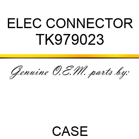 ELEC CONNECTOR TK979023
