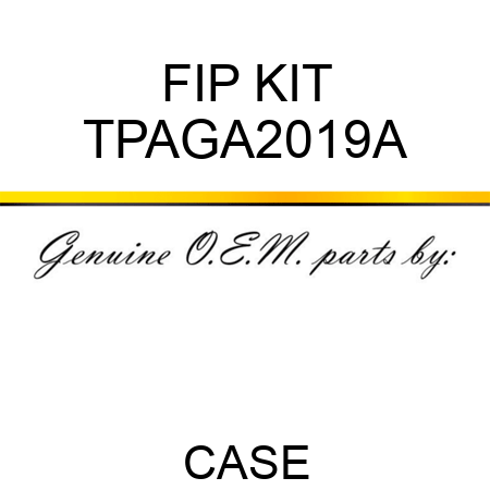 FIP KIT TPAGA2019A