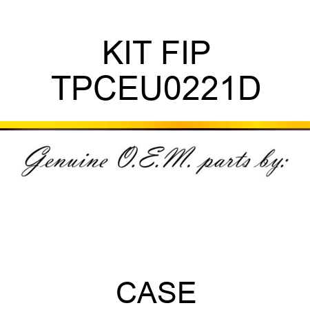 KIT, FIP TPCEU0221D