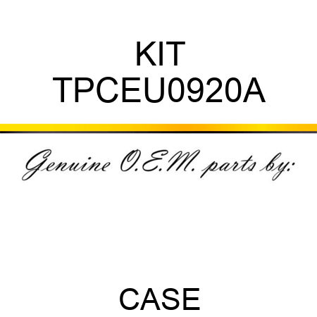 KIT TPCEU0920A