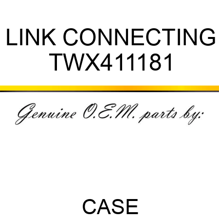 LINK, CONNECTING TWX411181
