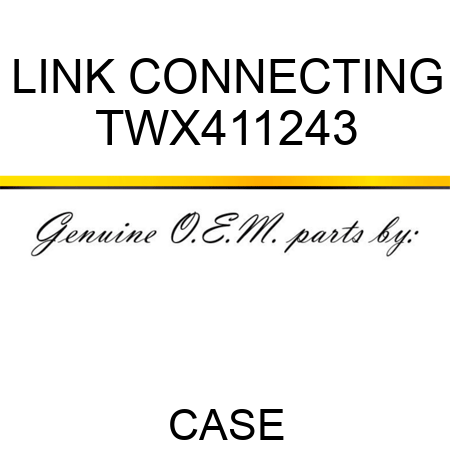LINK, CONNECTING TWX411243