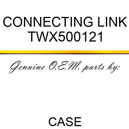 CONNECTING LINK TWX500121