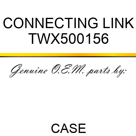 CONNECTING LINK TWX500156