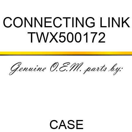CONNECTING LINK TWX500172