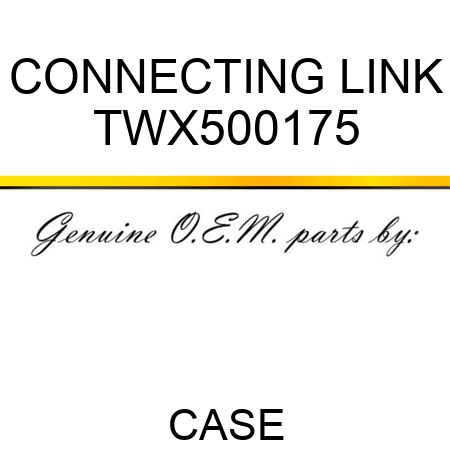 CONNECTING LINK TWX500175