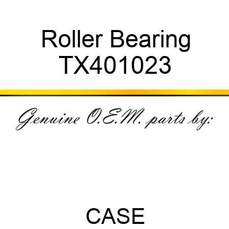 Roller Bearing TX401023