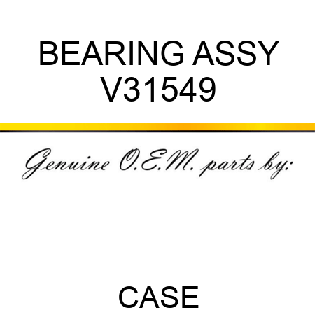 BEARING ASSY V31549