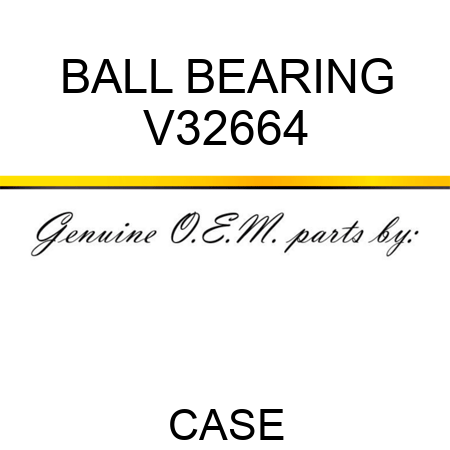 BALL BEARING V32664