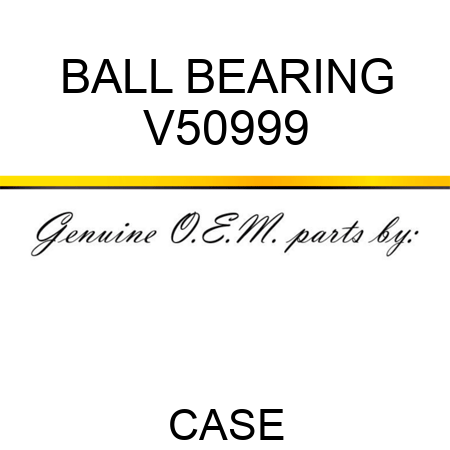 BALL BEARING V50999