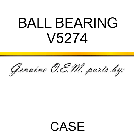 BALL BEARING V5274