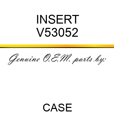 INSERT V53052