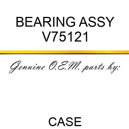 BEARING ASSY V75121