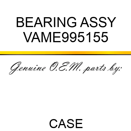 BEARING ASSY VAME995155