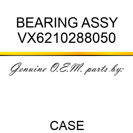 BEARING ASSY VX6210288050