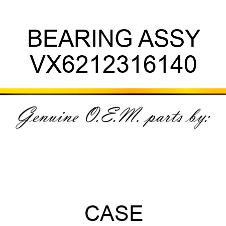 BEARING ASSY VX6212316140