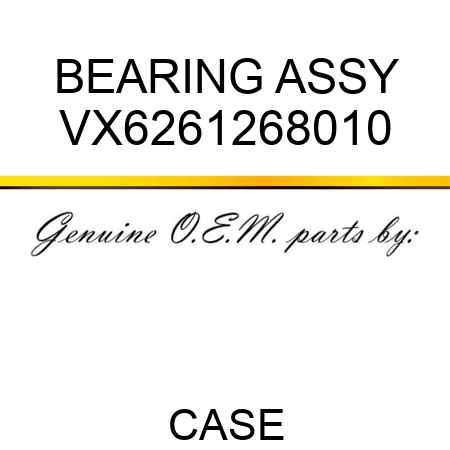 BEARING ASSY VX6261268010