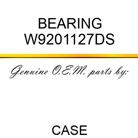 BEARING W9201127DS