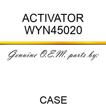 ACTIVATOR WYN45020