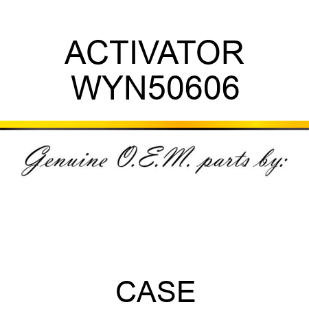 ACTIVATOR WYN50606