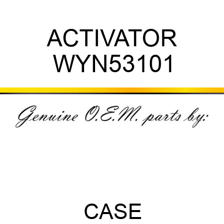 ACTIVATOR WYN53101
