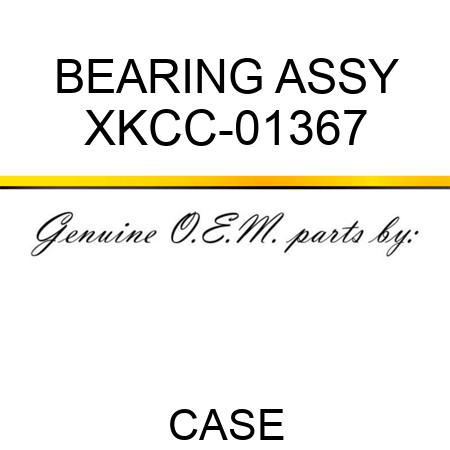 BEARING ASSY XKCC-01367