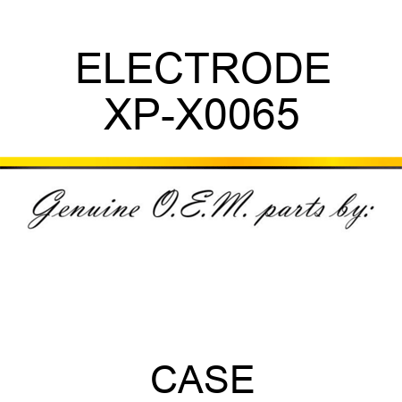 ELECTRODE XP-X0065