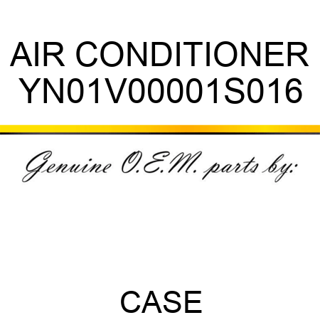 AIR CONDITIONER YN01V00001S016