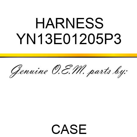 HARNESS YN13E01205P3