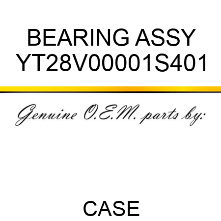 BEARING ASSY YT28V00001S401