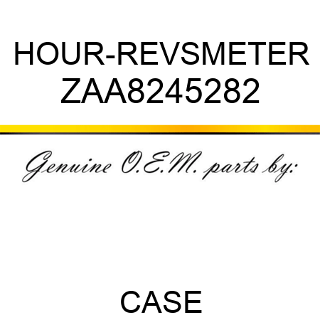 HOUR-REVSMETER ZAA8245282