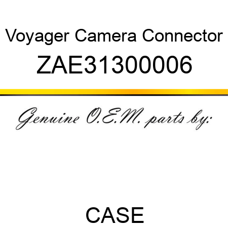 Voyager Camera Connector ZAE31300006