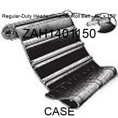 Regular-Duty Header/Swather Roll Belt - 40" x 150' ZAH1401150