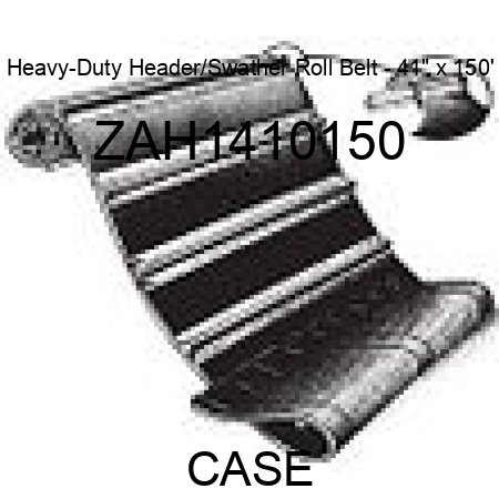 Heavy-Duty Header/Swather Roll Belt - 41" x 150' ZAH1410150