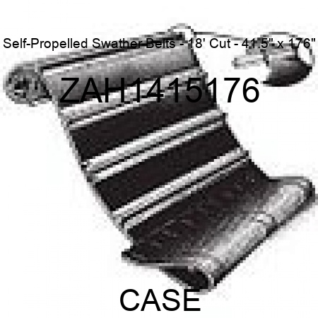Self-Propelled Swather Belts - 18' Cut - 41.5" x 176" ZAH1415176