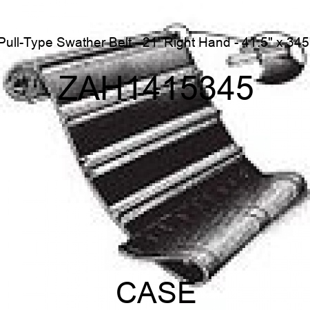 Pull-Type Swather Belt - 21' Right Hand - 41.5" x 345" ZAH1415345