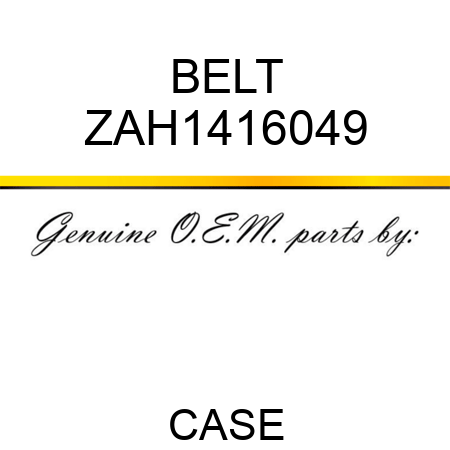 BELT ZAH1416049