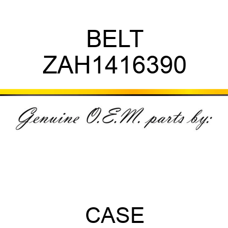 BELT ZAH1416390