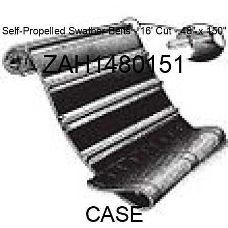Self-Propelled Swather Belts - 16' Cut - 48" x 150" ZAH1480151