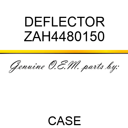 DEFLECTOR ZAH4480150