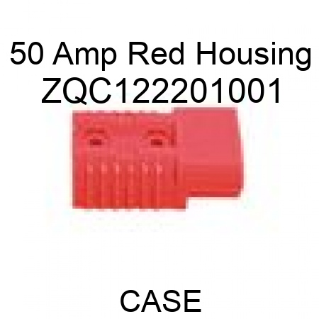 50 Amp Red Housing ZQC122201001