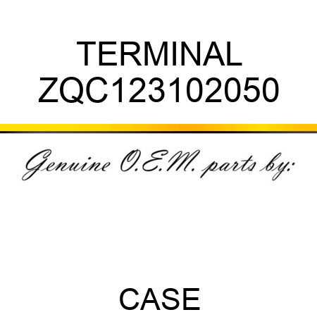 TERMINAL ZQC123102050