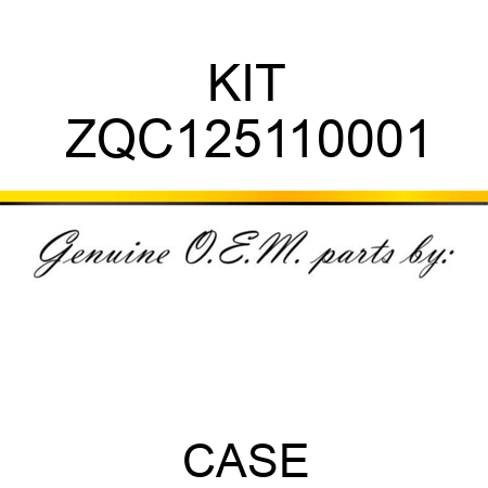 KIT ZQC125110001