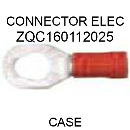 CONNECTOR, ELEC ZQC160112025