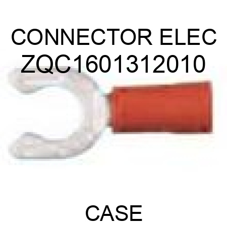CONNECTOR, ELEC ZQC1601312010