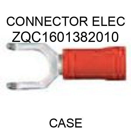 CONNECTOR, ELEC ZQC1601382010