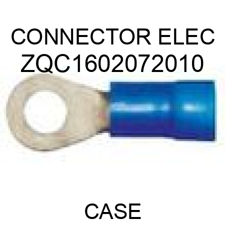 CONNECTOR, ELEC ZQC1602072010
