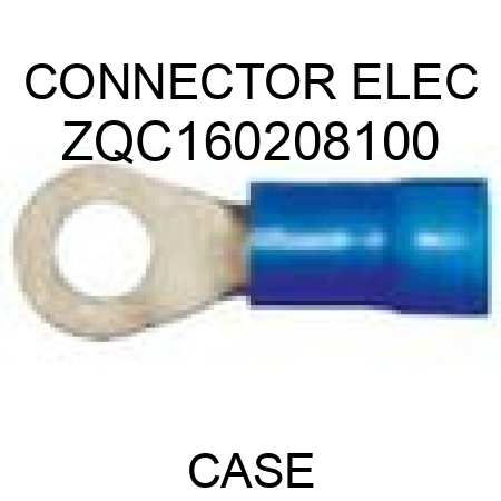 CONNECTOR, ELEC ZQC160208100