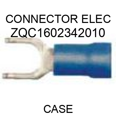 CONNECTOR, ELEC ZQC1602342010