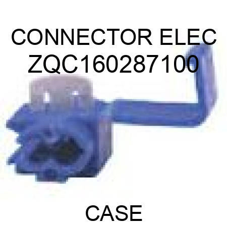 CONNECTOR, ELEC ZQC160287100